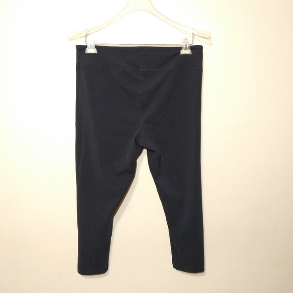 🌹J. Crew Factory Cropped Everyday Leggings XXL Black - Picture 4 of 8